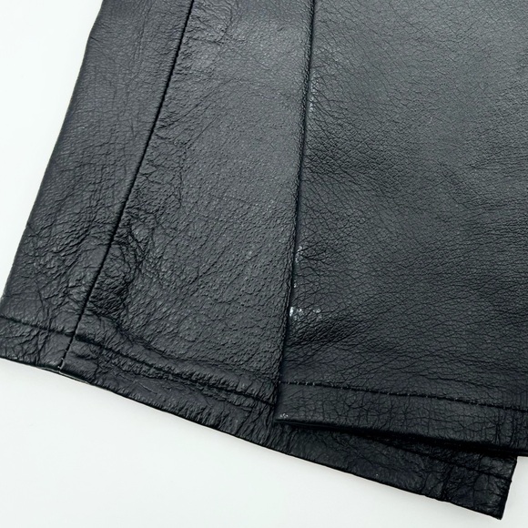 Tower Hill 90s Genuine Leather High Rise Tapered Straight Leg Pants - Picture 9 of 10